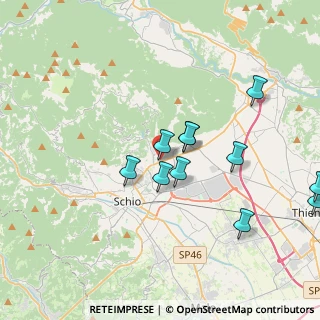 Mappa Via Ognibene dei Bonisolo, 36014 Santorso VI, Italia (3.75545)