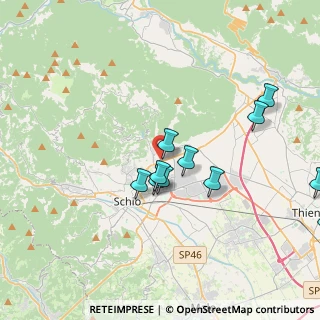 Mappa Via Ognibene dei Bonisolo, 36014 Santorso VI, Italia (3.85182)