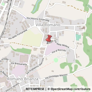 Mappa Via Carlo Bianchi, 37, 22044 Inverigo, Como (Lombardia)