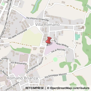 Mappa Via Carlo Bianchi, 35, 22044 Inverigo, Como (Lombardia)