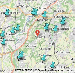 Mappa Viale della Repubblica, 20837 Veduggio Con Colzano MB, Italia (2.635)