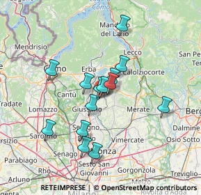 Mappa Viale della Repubblica, 20837 Veduggio Con Colzano MB, Italia (11.48357)