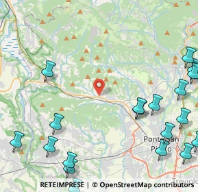 Mappa Via Valmora, 24030 Pontida BG, Italia (6.4945)