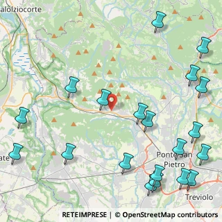 Mappa Via Valmora, 24030 Pontida BG, Italia (6.129)