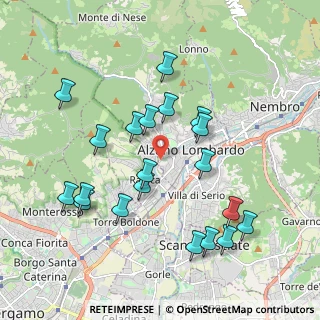 Mappa Via Mearoli, 24022 Alzano Lombardo BG, Italia (1.9865)