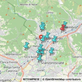 Mappa Via Mearoli, 24022 Alzano Lombardo BG, Italia (1.49077)