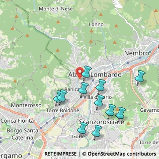 Mappa Via Mearoli, 24022 Alzano Lombardo BG, Italia (2.14182)