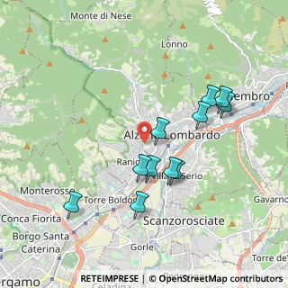 Mappa Via Mearoli, 24022 Alzano Lombardo BG, Italia (1.77273)