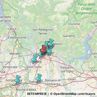 Mappa Via Mearoli, 24022 Alzano Lombardo BG, Italia (10.94455)