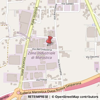 Mappa Via dell'Industria, 19B, 36063 Marostica, Vicenza (Veneto)