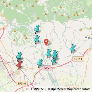 Mappa Via Bordalucchi, 36030 Fara Vicentino VI, Italia (4.09727)