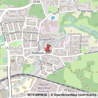 Mappa Via Montello, 12, 21018 Sesto Calende, Varese (Lombardia)