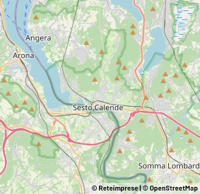 Mappa 21018 Travedona Monate VA, Italia (3.7225)