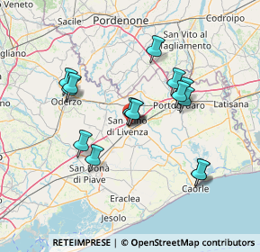 Mappa Via Pier Paolo Pasolini, 30029 San Stino di Livenza VE, Italia (12.474)