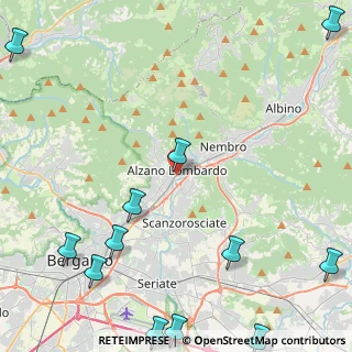Mappa Via Patelli Cesare Monsignor, 24022 Alzano Lombardo BG, Italia (6.91)