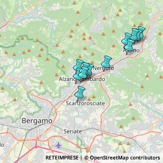 Mappa Via Patelli Cesare Monsignor, 24022 Alzano Lombardo BG, Italia (3.2125)
