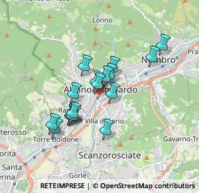 Mappa Via IV Novembre, 24022 Alzano Lombardo BG, Italia (1.35)