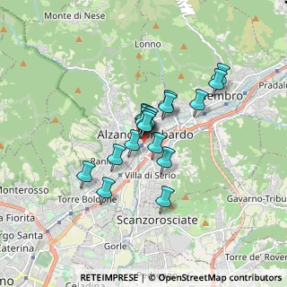 Mappa Via IV Novembre, 24022 Alzano Lombardo BG, Italia (1.13389)