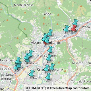 Mappa Via Patelli Cesare Monsignor, 24022 Alzano Lombardo BG, Italia (2.19684)