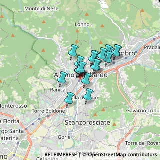 Mappa Via Patelli Cesare Monsignor, 24022 Alzano Lombardo BG, Italia (1.039)