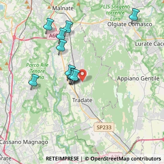 Mappa Via Guglielmo Marconi, 21040 Venegono Inferiore VA, Italia (3.55818)