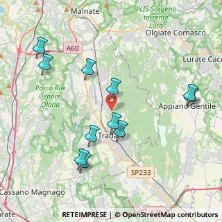 Mappa Via Guglielmo Marconi, 21040 Venegono Inferiore VA, Italia (4.25182)