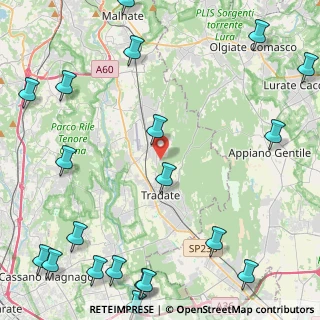 Mappa Via Guglielmo Marconi, 21040 Venegono Inferiore VA, Italia (6.752)