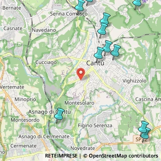 Mappa Cantù, 22063 Cantù CO, Italia (3.10727)