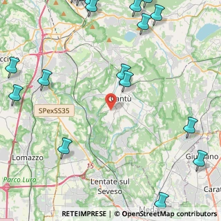 Mappa Cantù, 22063 Cantù CO, Italia (7.116)