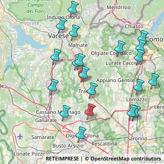 Mappa Via Carlo Berra, 21040 Venegono Inferiore VA, Italia (9.356)