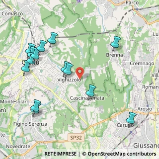 Mappa Via Albinoni, 22063 Cantù CO, Italia (2.45429)