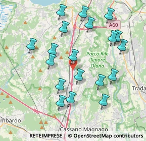 Mappa Via Tarabara, 21041 Albizzate VA, Italia (4.02)