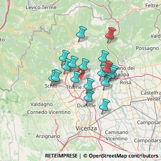 Mappa Via Fermi, 36030 Zugliano VI, Italia (10.465)