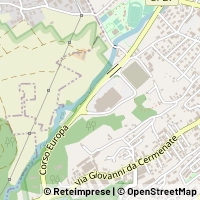 Mapa Cantù