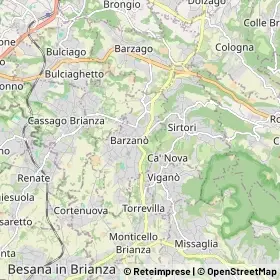 Mappa Barzanò