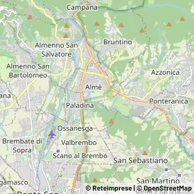 Mappa Almè