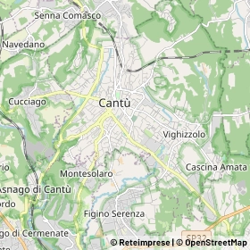 Mappa Cantù