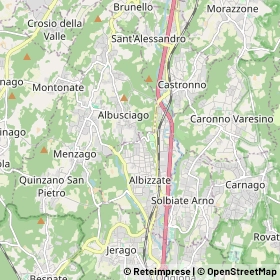 Mappa Albizzate