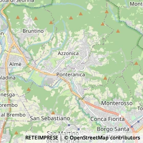 Mappa Ponteranica