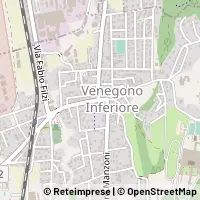 Karte Venegono Inferiore