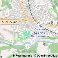 지도 Cisano Bergamasco