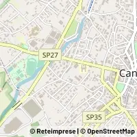 Mapa Cantù