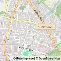 Mapa Almè
