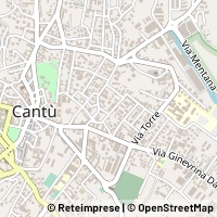 Karte Cantù