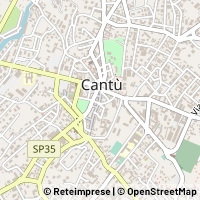 Térkép Cantù
