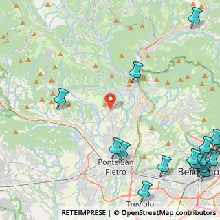 Mappa Via Giovanni XXIII Papa, 24030 Almenno San Bartolomeo BG, Italia (7.16438)