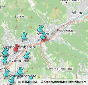 Mappa Via E. Fermi, 24027 Nembro BG, Italia (3.15)