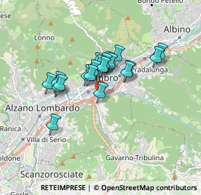 Mappa Via E. Fermi, 24027 Nembro BG, Italia (1.2735)