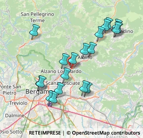 Mappa Via E. Fermi, 24027 Nembro BG, Italia (7.58579)