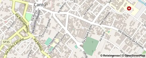Mappa Cantù